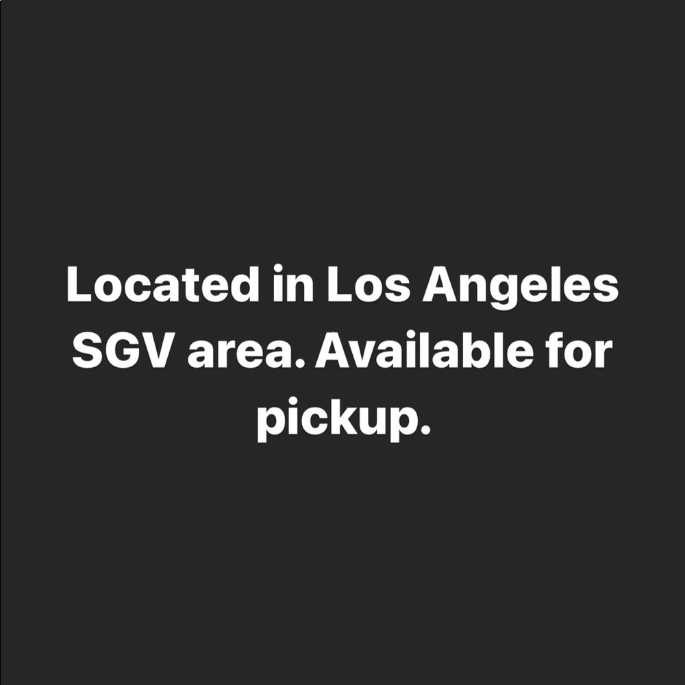 Pickup available